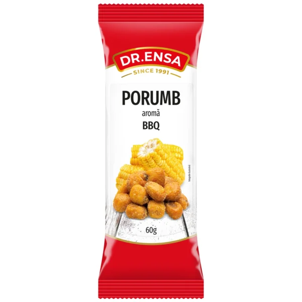 Porumb cu aromă de BBQ 60g Dr. Ensa