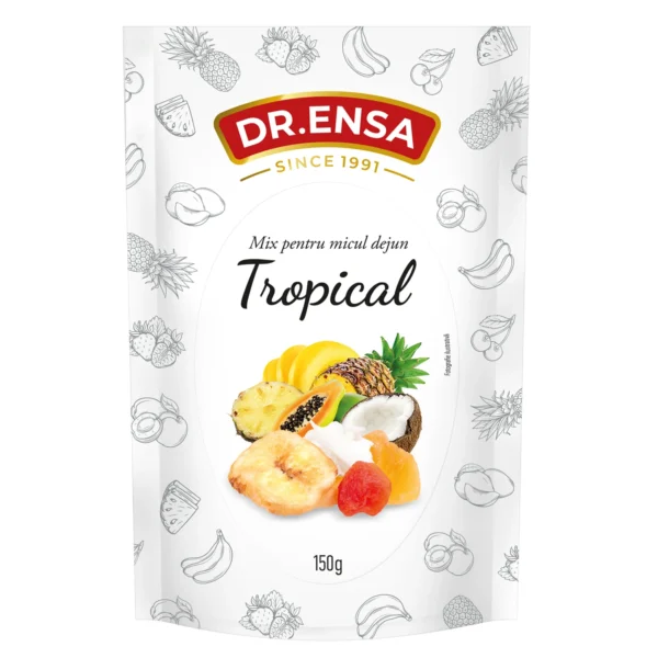 Mix pentru micul dejun Tropical 150g