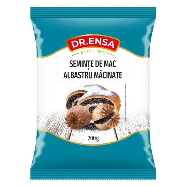 Semințe de mac albastru măcinate 200g