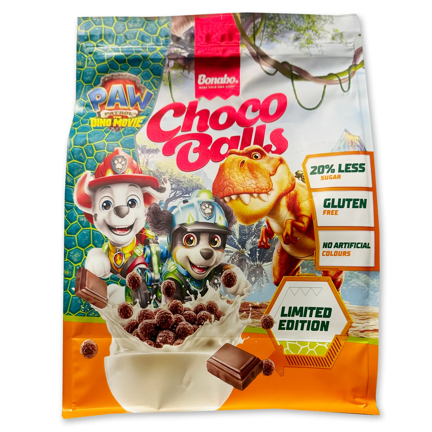 Cereale Bonabo Choco Balls Patrula Cățelușilor - 450g - imagine 2